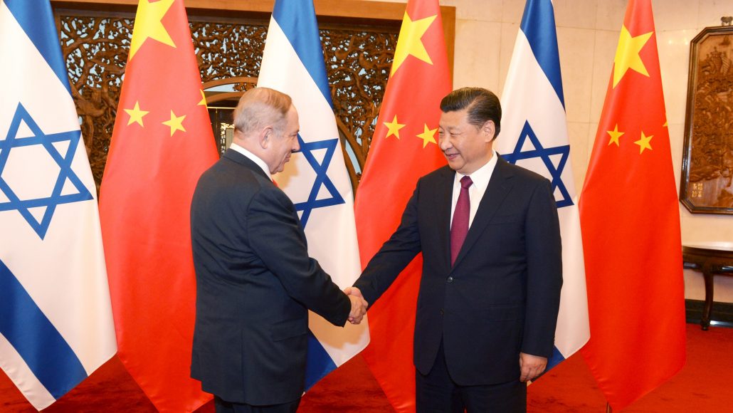 ראש הממשלה בנימין נתניהו ונשיא סין שי ג'ינפינג
